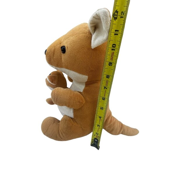 Steven Smith Kangaroo & Joey Plush Stuffed Animal Toy 12" - Picture 5 of 9